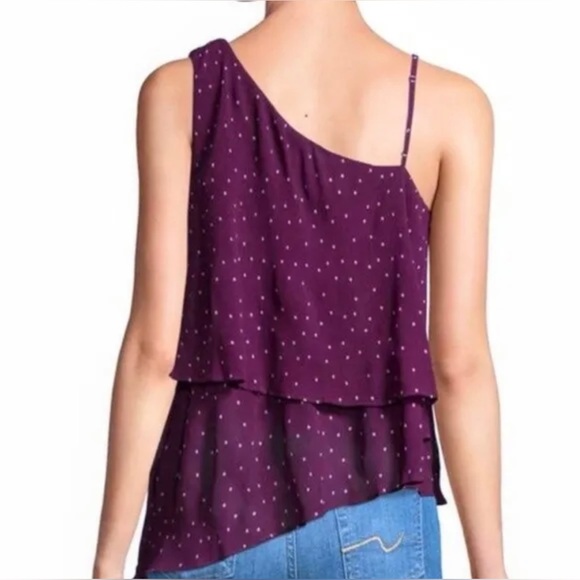 NWOT Parker Asymmetrical Flowy Tank Top - Picture 2 of 7